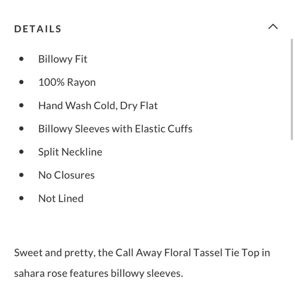 VICI Call Away Flowy Top - Picture 7 of 8